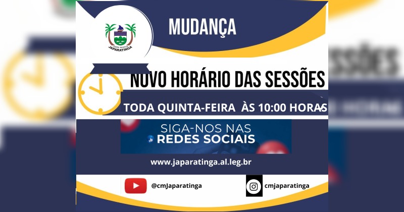 Vereadores aprovam Projeto de Resolução que altera o horário das Sessões Legislativas.